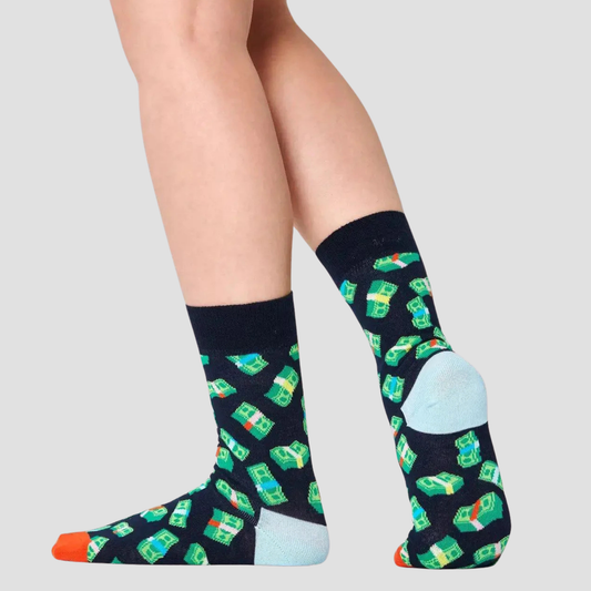 Calcetín de hombre con estampado