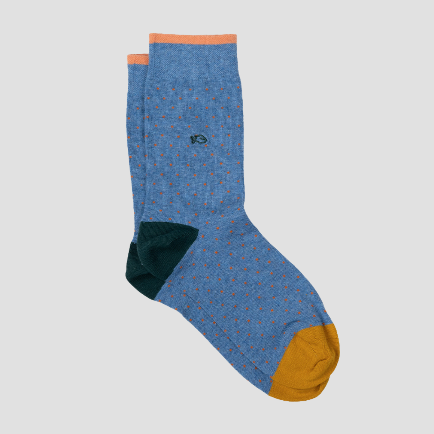 Calcetín de hombre con estampado