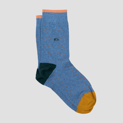 Calcetín de hombre con estampado