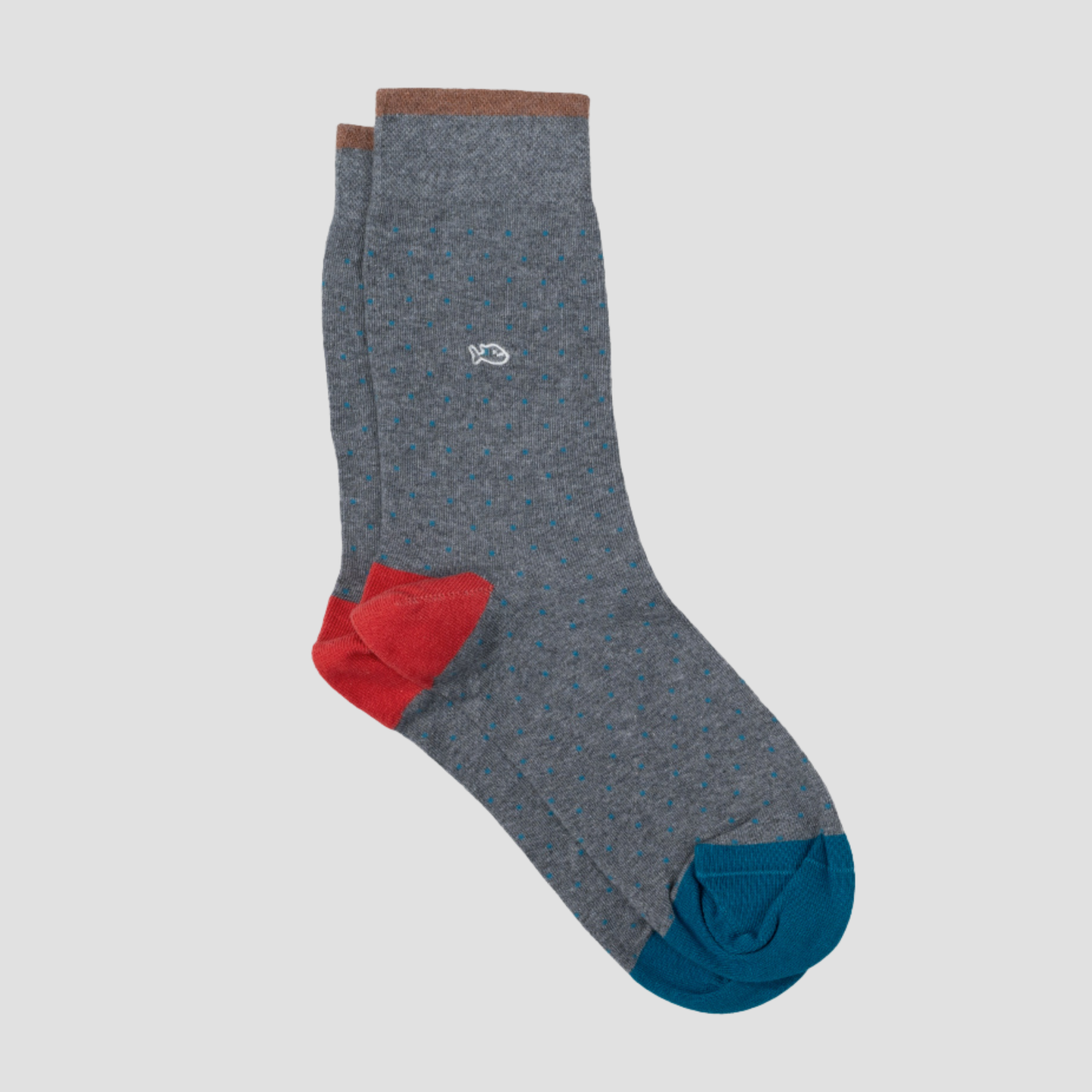 Calcetín de hombre con estampado