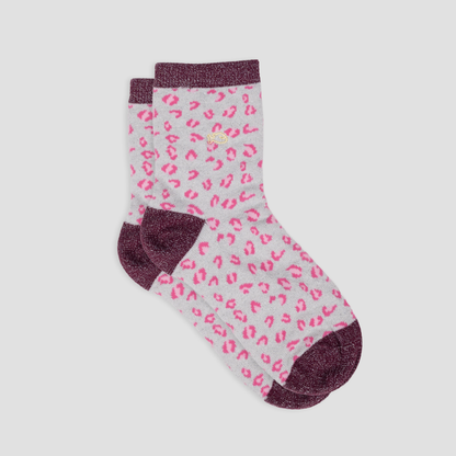 Calcetín de mujer con estampado