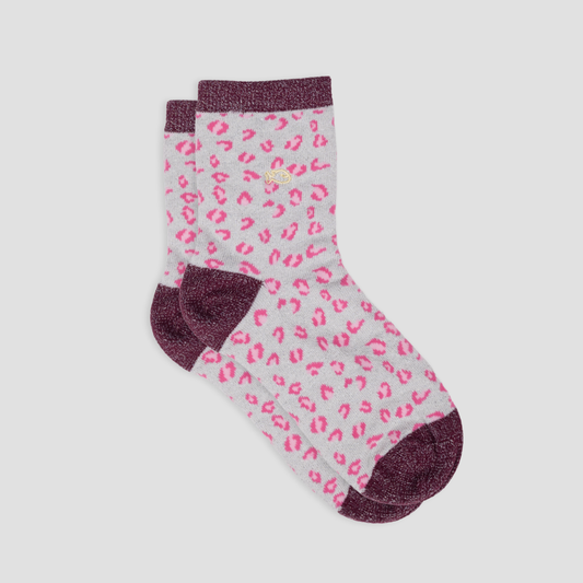 Calcetín de mujer con estampado