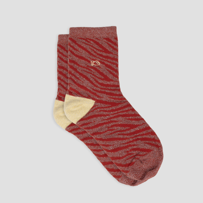 Calcetín de mujer con estampado