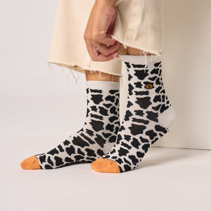 Calcetín de mujer con estampado