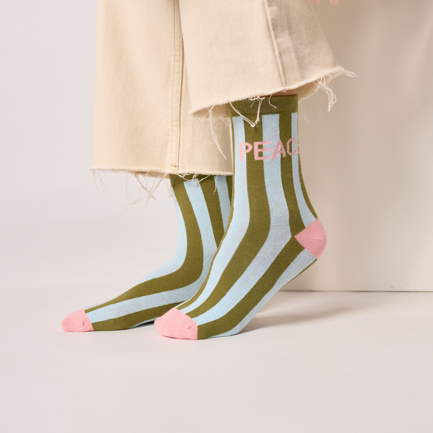 Calcetín de mujer con estampado