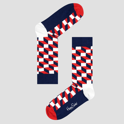 Calcetín de hombre con estampado