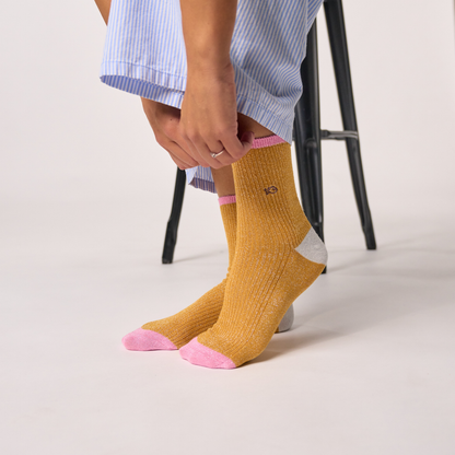 Calcetín de mujer con estampado