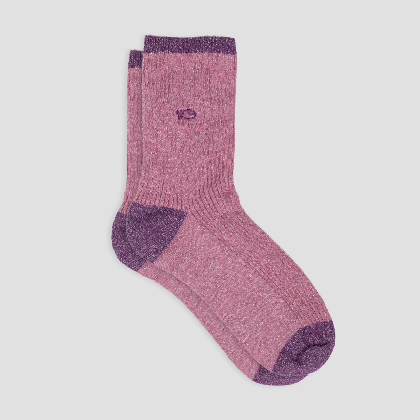 Calcetín de mujer con estampado