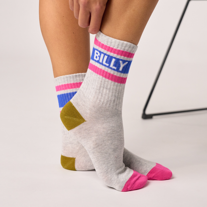 Calcetín de mujer con estampado