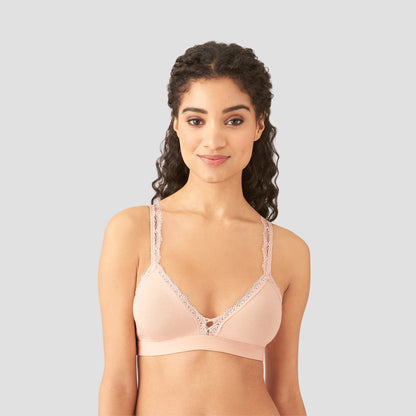 Bralette sin varilla con encaje