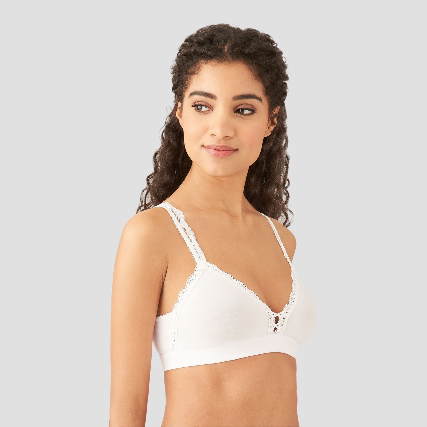 Bralette sin varilla con encaje