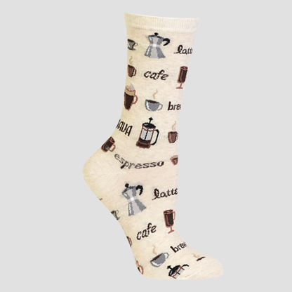 Calcetín de mujer con estampado