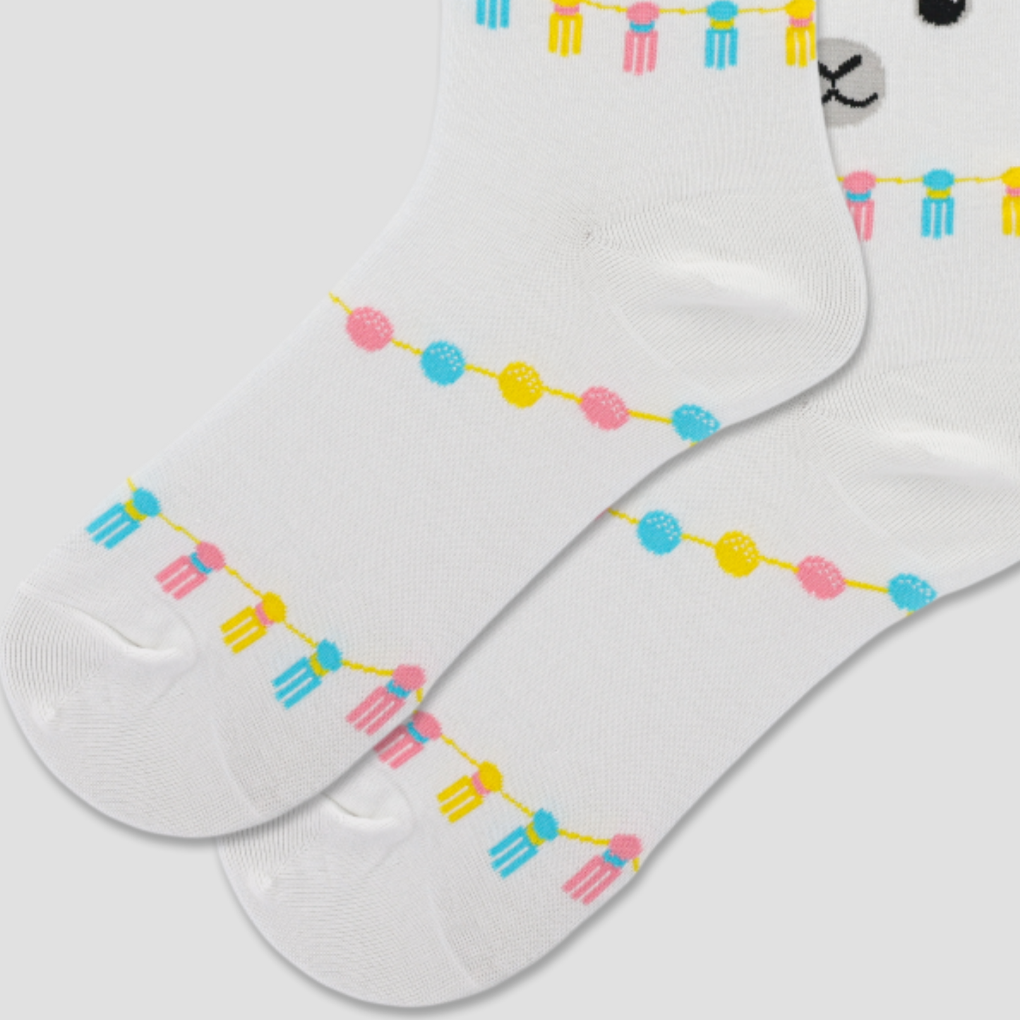Calcetín de mujer con estampado