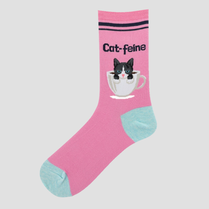 Calcetín de mujer con estampado
