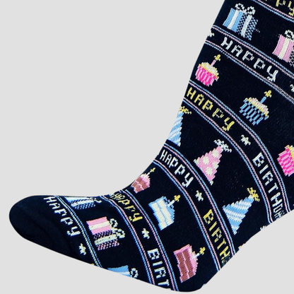 Calcetín de hombre con estampado