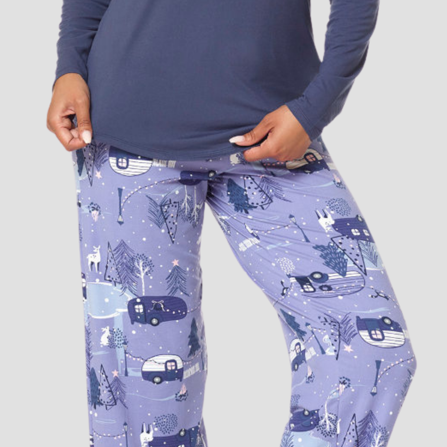 Pijama de mujer con estampado