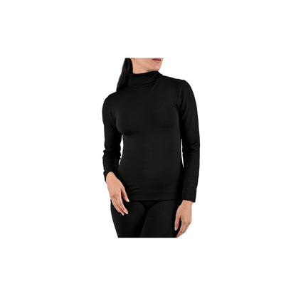 Camiseta afelpada cuello tortuga María Íntima, vista frontal