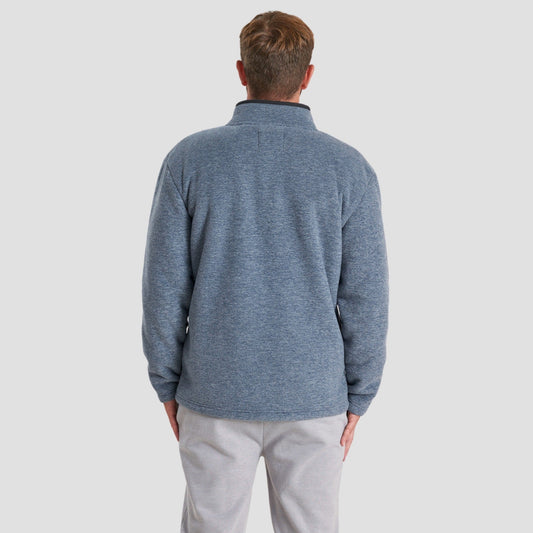 Set pijama afelpada con cierre para hombre