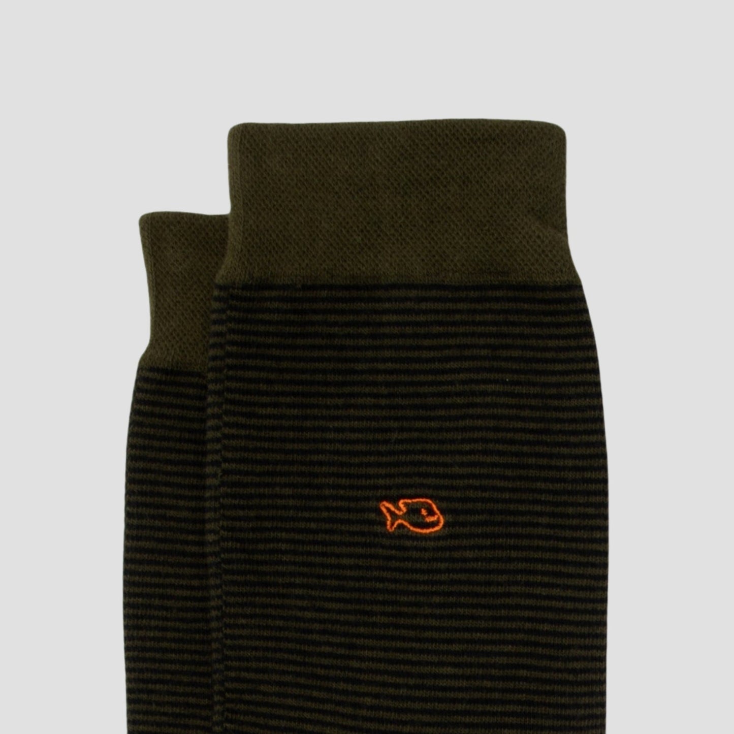 Calcetín de hombre con estampado de rayas