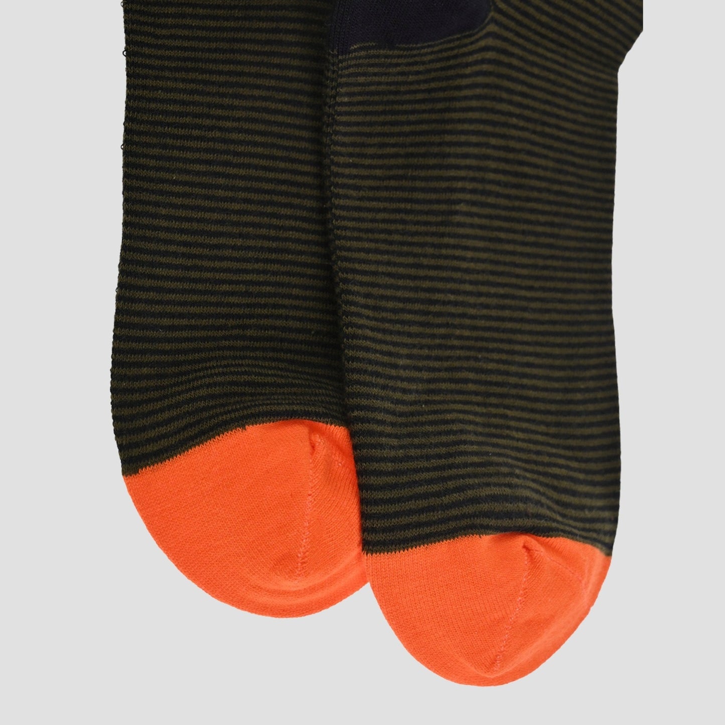 Calcetín de hombre con estampado de rayas